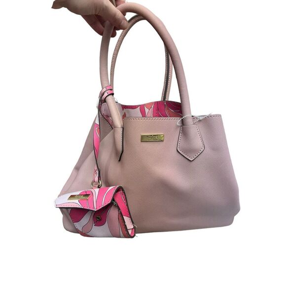 Trina Turk Pale Pink Tote Good condition. - Picture 1 of 3